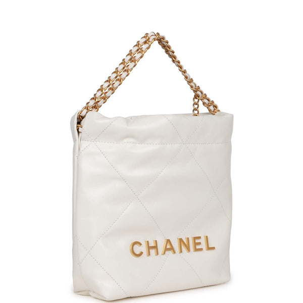 Chanel tote bag white best sale