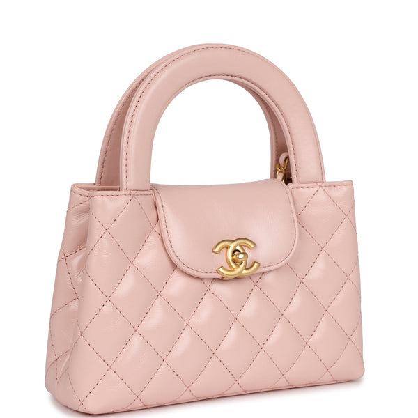 CHANEL 25S KELLY 18 CM IN LIGHT PINK LAMBSKIN