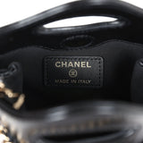 Chanel Micro 31 Shopper Black Shiny Lambskin Light Gold Hardware