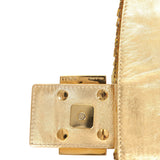 Vintage Fendi Baguette Bag Gold Sequin Gold Hardware