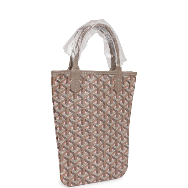 Goyard Poitiers Tote Claire Voie Greige Powdered Pink – The It Bag