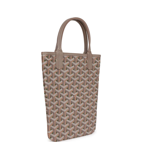 Goyard Poitiers Tote Coated Canvas Mini at 1stDibs