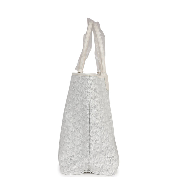 Goyard Goyardine Khaki St. Louis PM Tote Bag Palladium Hardware – Madison  Avenue Couture