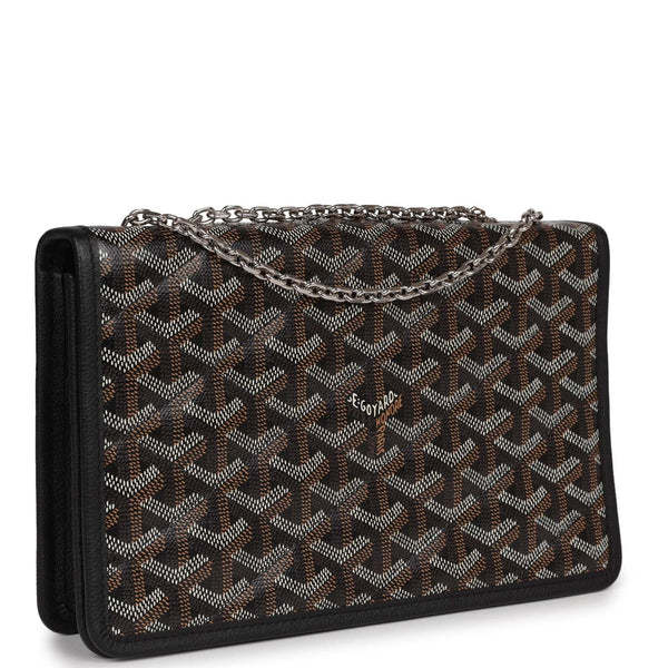 Goyard Alexandre III Bag Black Goyardine Palladium Hardware – Madison  Avenue Couture