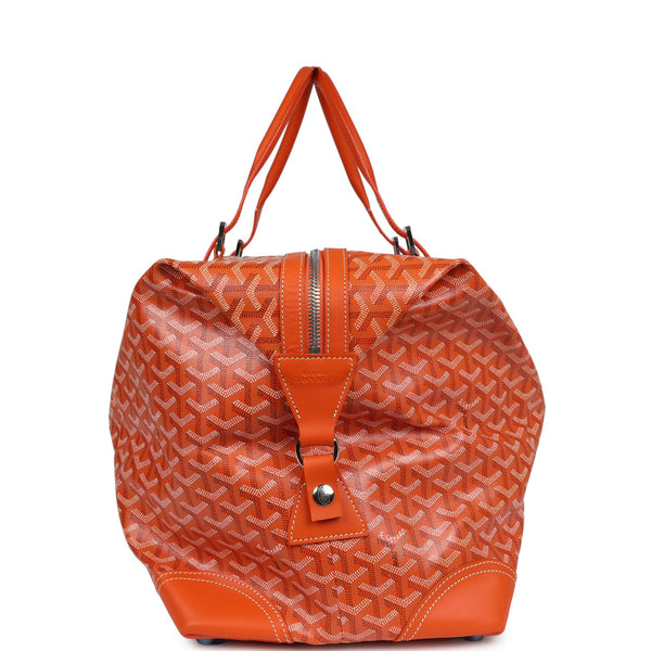 Orange goyard best sale messenger bag