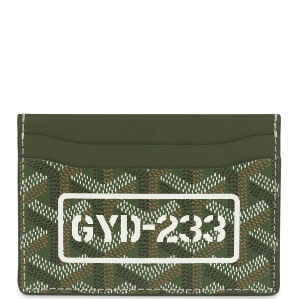 新品未使用　Goyard Bandoulière 114 Vest グリーン Goyard Pre-Owned Saint Sulpice Cardholder | Green | FARFETCH