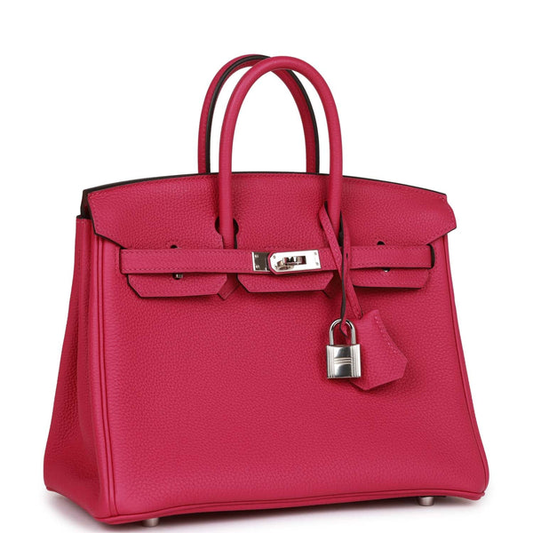 Vintage Hermès Birkin 25 'Pink Princess' HSS Rose Dragee & Rouge Tomat