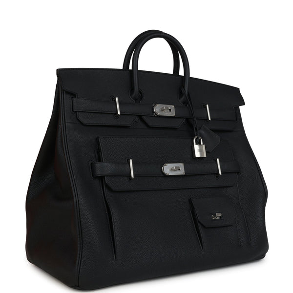 Hermes Multipockets Birkin HAC 50 Black Togo Palladium Hardware - Image 3
