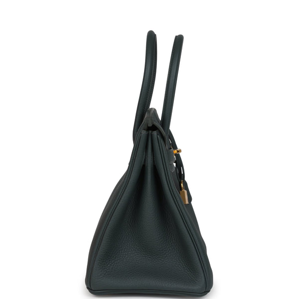 Hermes Birkin 30 Vert Mangrove Togo Gold Hardware - Image 4