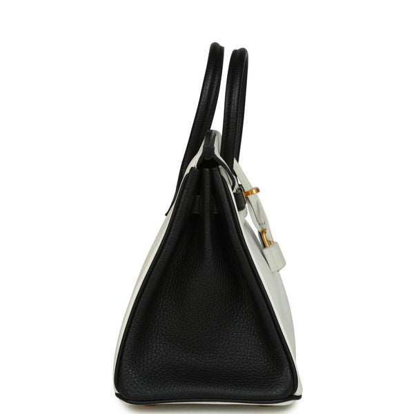 Hermes Special Order (HSS) Birkin 25 Bi-Color White and Black