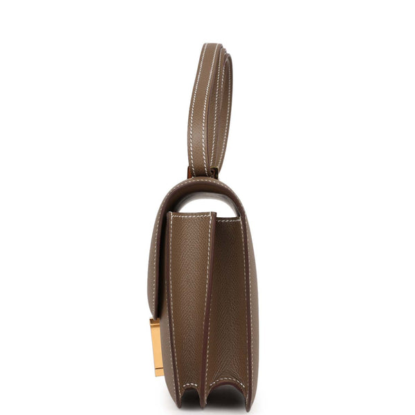 Hermès Constance 18 Etoupe Swift Gold Hardware GHW — The French Hunter
