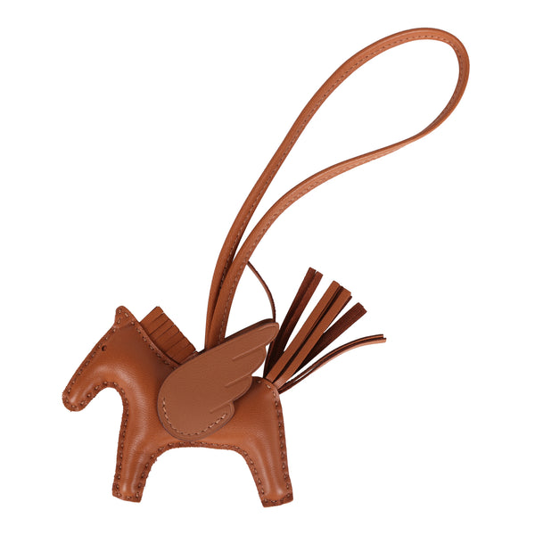 アクセサリー Rodeo Pegase PM charm Hermes Pegase Rodeo Bag Charm PM Gold Milo Lambskin