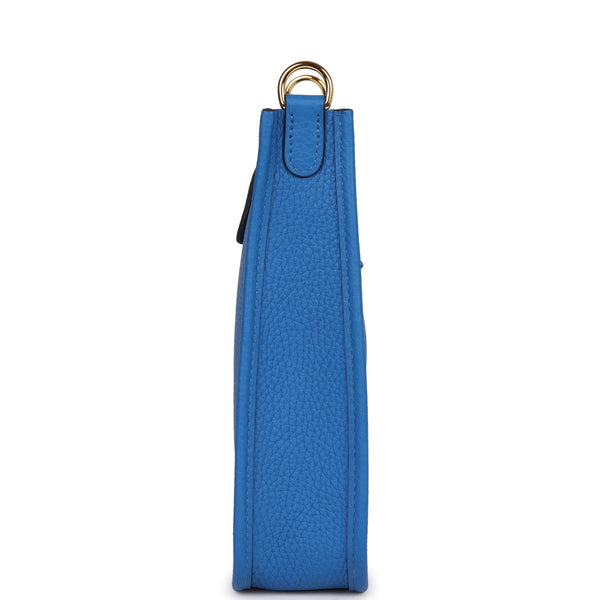 Hermes Bleu Zellige Evelyne TPM Bag – The Closet