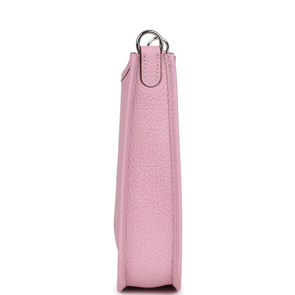 Hermes Evelyne TPM Mauve Sylvestre Clemence Palladium Hardware