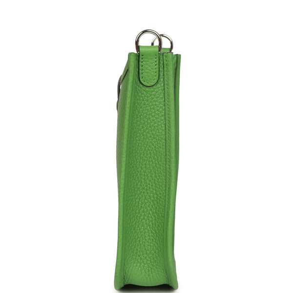 Hermes Evelyne TPM Vert Yucca Clemence Palladium Hardware – New
