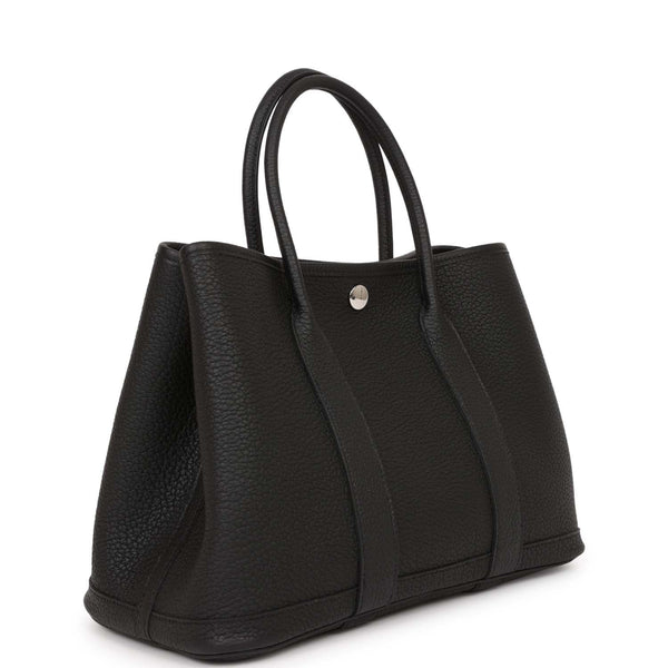 Hermès Garden Party 30 Bag In Biscuit Negonda Leather, Palladium Hardw –  Found Fashion