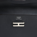 Hermes Elan Pocket Belt 24 Black Swift Palladium Hardware