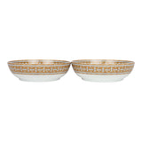 Hermes Mosaique Au 24 Gold Cereal Bowl Set Gold Porcelain