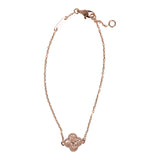 Van Cleef & Arpels Sweet Alhambra Bracelet Motif 18K Rose Gold