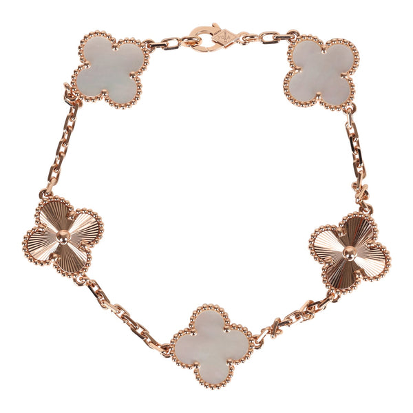 Van Cleef & Arpels Limited Edition Seoul Maison Vintage Alhambra 5 Mot