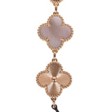 Van Cleef & Arpels Sweet Alhambra Watch Pink Mother of Pearl 18K Rose Gold Hardware