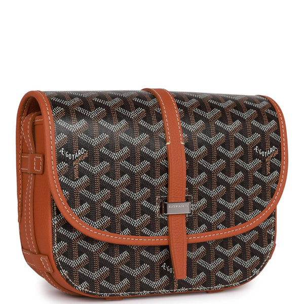 Goyard Belvedère leather handbag - ShopStyle Shoulder Bags