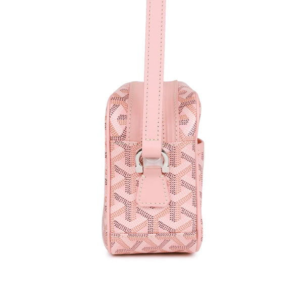 Goyard Cap-Vert PM Bag Powder Pink in Canvas/Leather with Silver-tone - GB