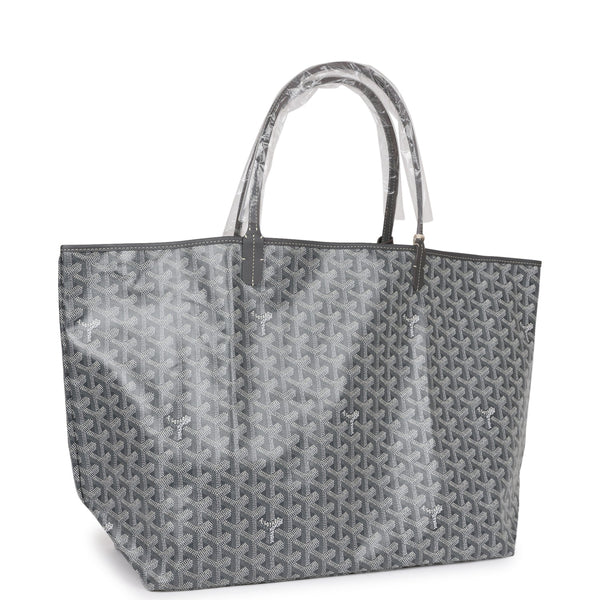 Goyard Goyardine Yellow St. Louis GM Tote Bag Palladium Hardware