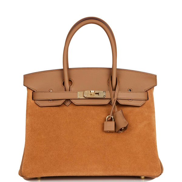 Hermes Birkin 25 Orange Doblis/Suede Ghw, Luxury, Bags & Wallets