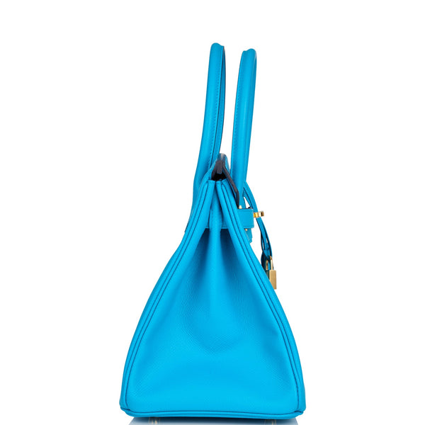 Hermès Birkin 35 Epsom Blue Frida | SACLÀB