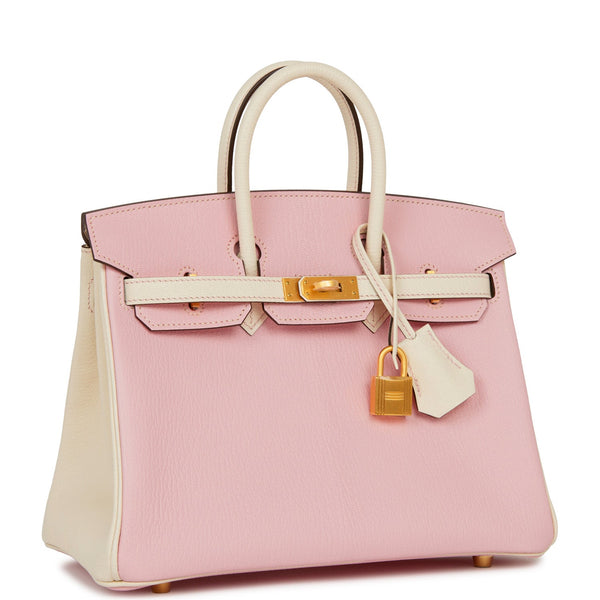 Birkin B25 Espom Bicolor (Rose Confetti/Blue Atoll) – BeRiche