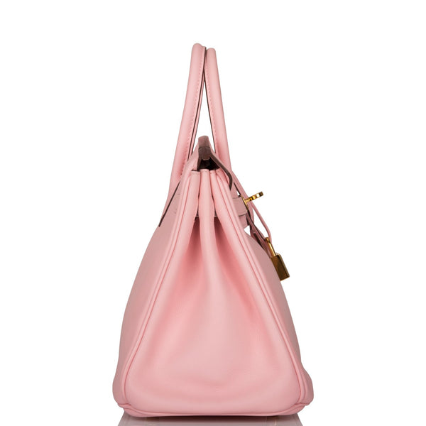 Hermès Birkin 25 Rose Sakura Swift leather Gold Hardware - 2015, T – ZAK  BAGS ©️