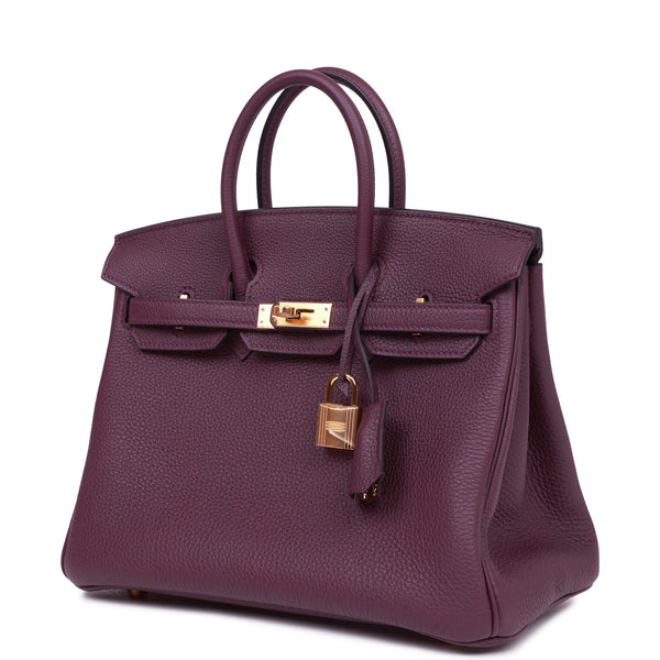 Hermès Birkin 25 Cassis Togo GHW - Klueles