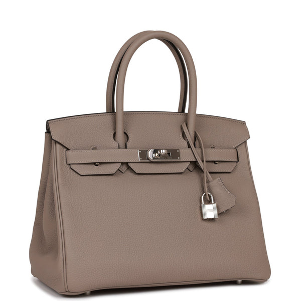 Pre-owned Hermes Birkin 30 Gris Paris Matte Alligator Palladium Hardwa –  Madison Avenue Couture