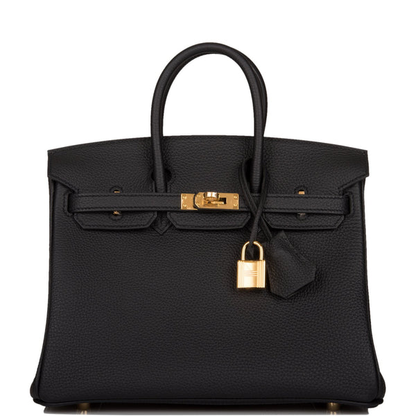 Hermès Black Togo Birkin 25 Gold Hardware, 2022 Available For