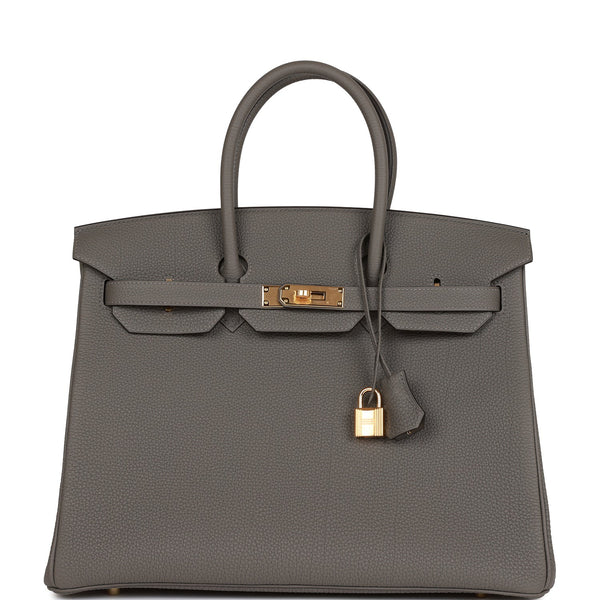 Hermès Birkin 35 cm Bag In Tan Leather PRISTINE CONDITION