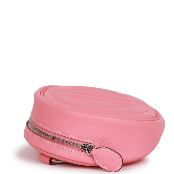 Hermès In-the-loop Verso Belt Bag In Mauve Pale And Menthe Swift With  Palladium Hardware in Pink