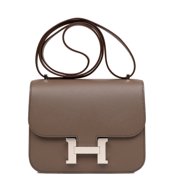 Hermes Constance 18 Bubblegum Epsom Palladium Hardware – Madison Avenue  Couture