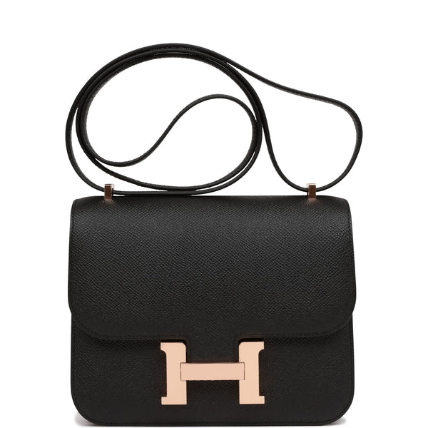 Hermès Constance 18 Craie Epsom Rose Gold Hardware RGHW — The