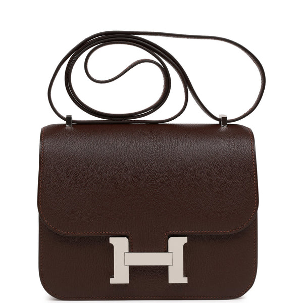 Hermes Constance Bag Chevre de Coromandel 24 at 1stDibs