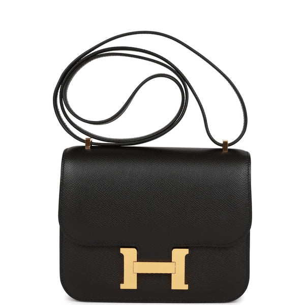 Hermes Constance 18 Bleu Zellige Epsom, Luxury, Bags & Wallets on