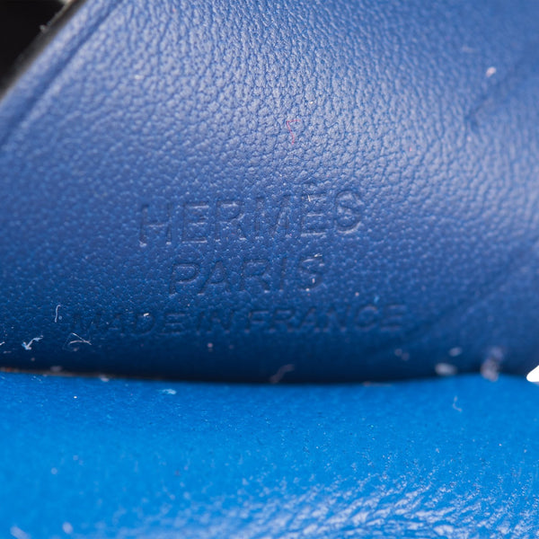 Hermes Bleu France, Bleu Saphire, & Mauve Sylvestre Milo Lambskin Grigri Rodeo Pegase Bag Charm PM