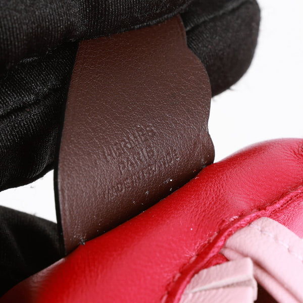 Hermes Framboise/Rose Sakura/Rouge Sellier Pegase PM Bag Charm