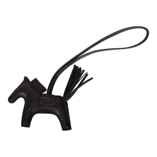 100% Authentic - Hermes Rodeo Pegase Bag Charm PM, So Black, 2022 Product