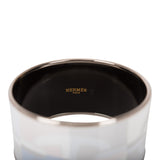 Hermes "Optique Chain d'Ancre" Extra Wide Printed Enamel Bracelet PM (65)