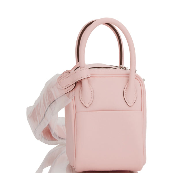 Hermès Pink 2022 Swift Mini Lindy 20