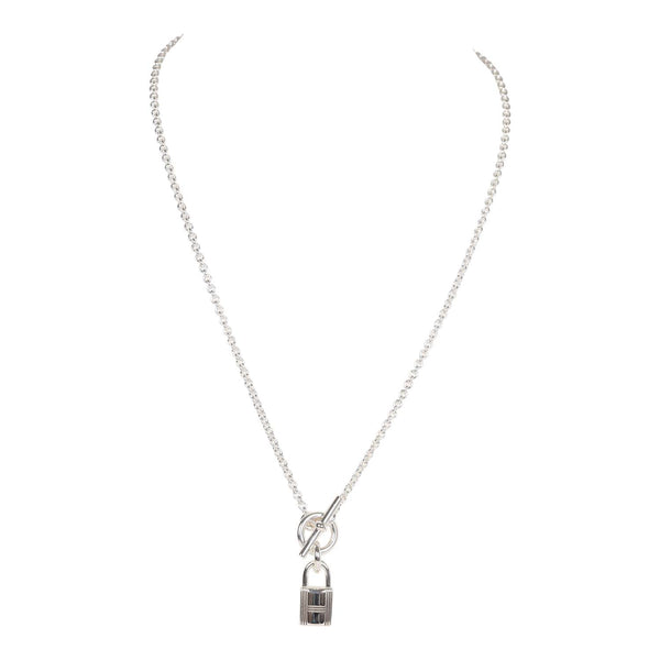 Hermes Kelly Cadenas Silver .925 Pendant Necklace – Madison Avenue