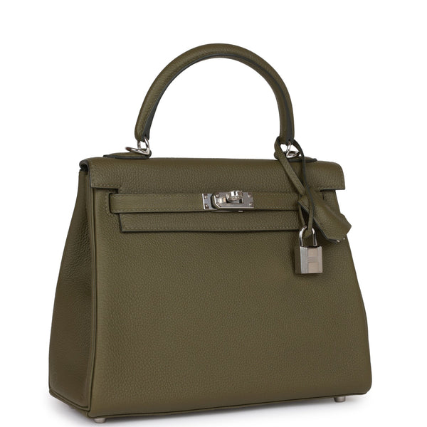 Hermes Kelly II Retourne 35 Vert Amande Togo 2019 PHW Handbag Purse