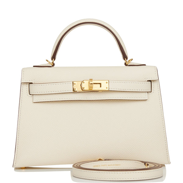 Hermes Kelly Sellier 20 Tri-color Gold, Black and Nata Epsom Palladium –  Madison Avenue Couture