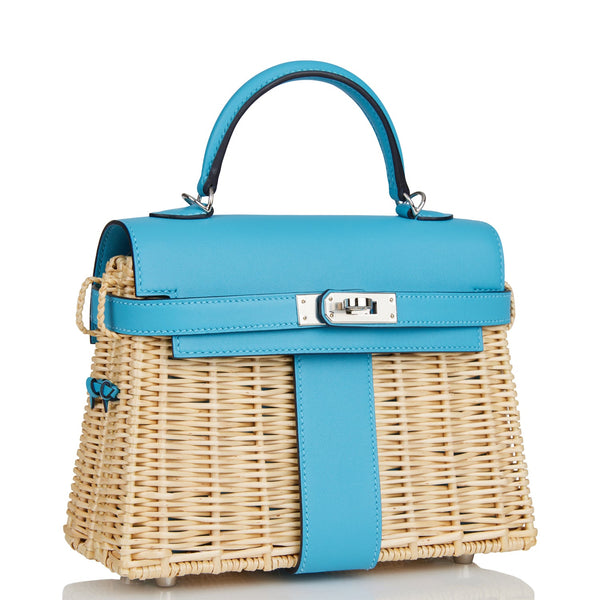 Hermes Picnic Kelly 35 Nata Swift Palladium Hardware – Madison Avenue  Couture